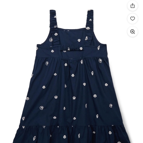 Wonder Nation Navy Dress with White Patterns - Picture 3 of 14